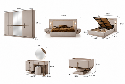 Bonita Bett mit Bettkasten 160x200 cm