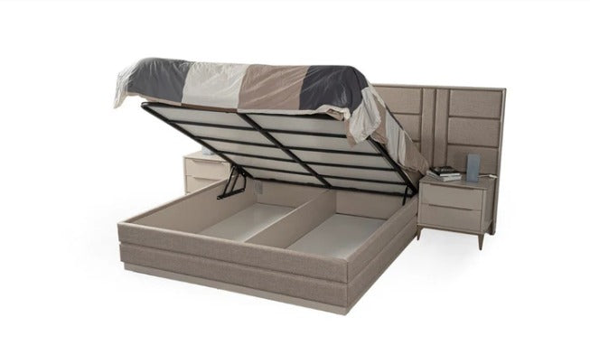 Nebel Bett mit Bettkasten