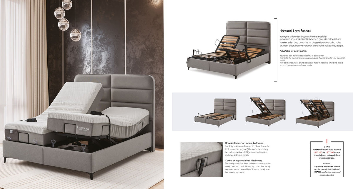 Livia XL + Bernido Bettkasten-Set