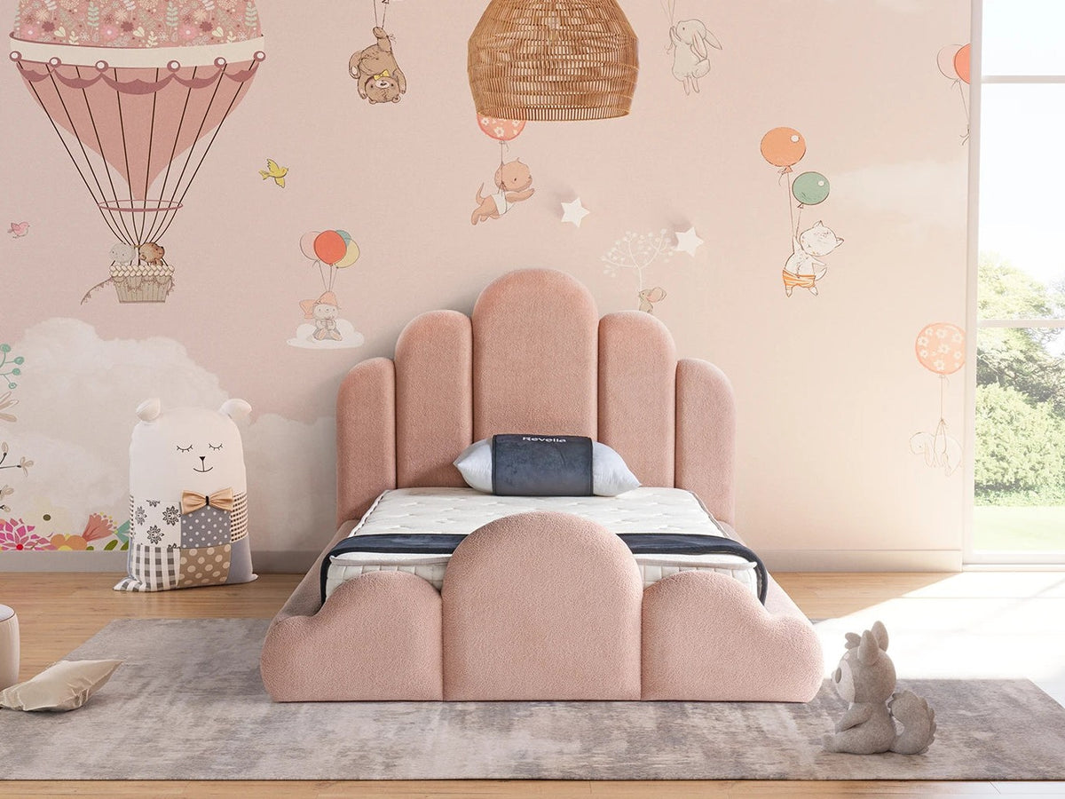 Kinderbett AURİGA – Bodennahes Design & Orthopädische Matratze