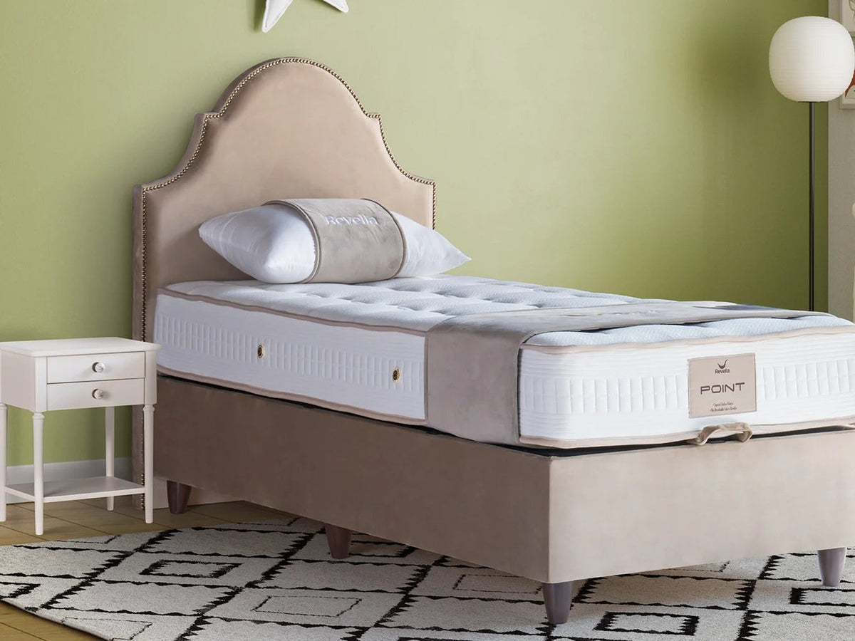 Kinderbett Mirace Jr – Elegantes Design & Orthopädische Matratze