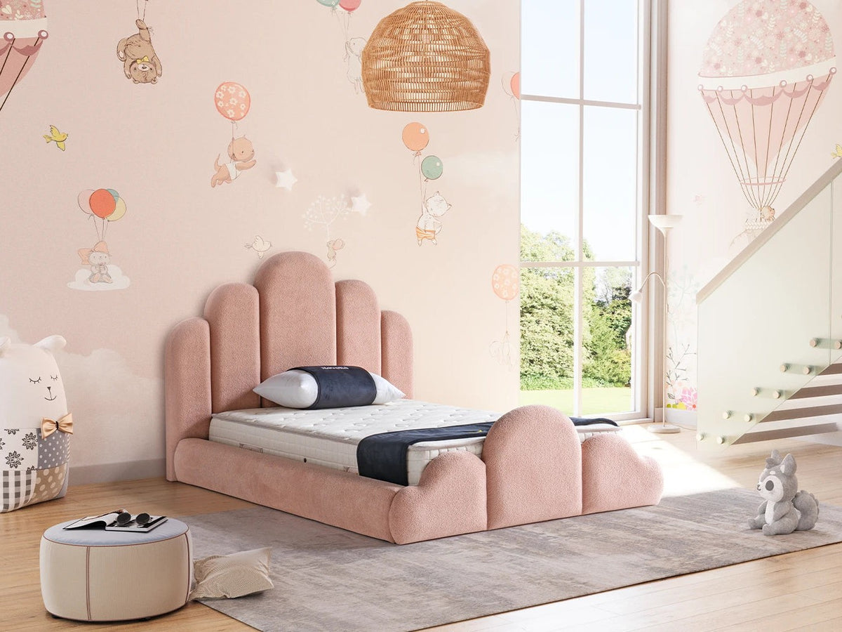 Kinderbett AURİGA – Bodennahes Design & Orthopädische Matratze