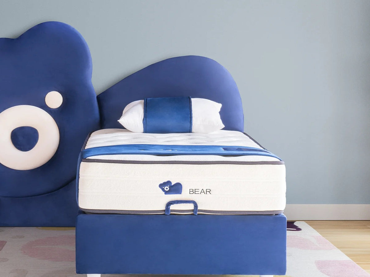 Kinderbett BARİ – Kuscheliges Bären-Design & Orthopädische Matratze