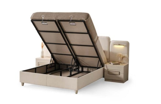 Akkor Bett mit Bettkasten