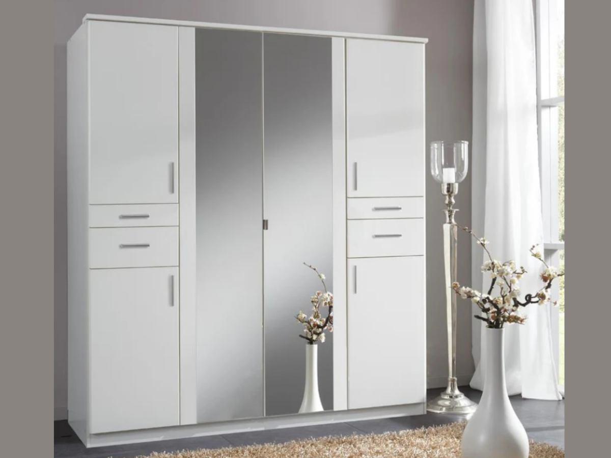 Wiese Koblenz Kleiderschrank mit Spiegel, Spiegeltür