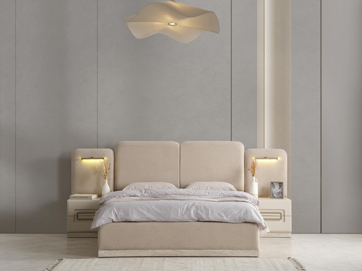 Akkor Bett mit Bettkasten