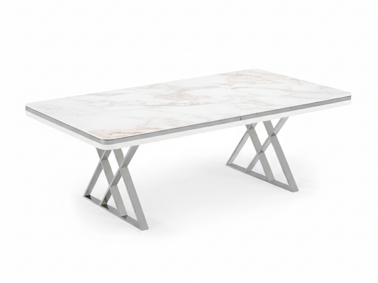 Torino Couchtisch Chrom