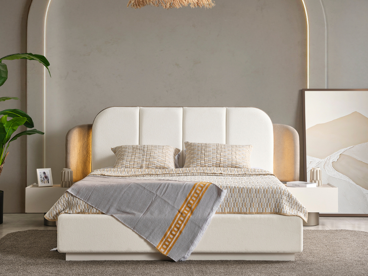 Violet Bett mit Bettkasten