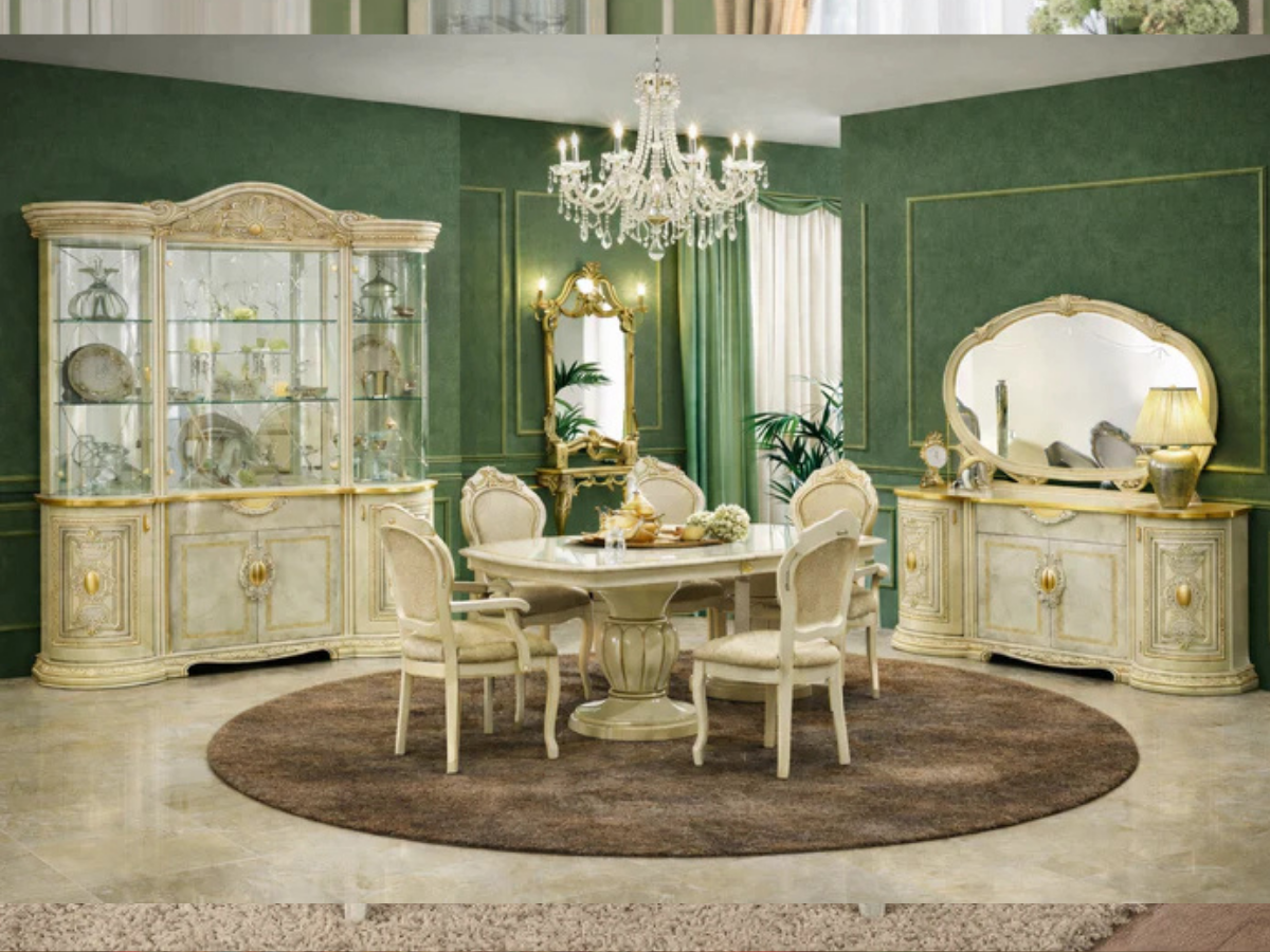 Leopard Esszimmer Set
