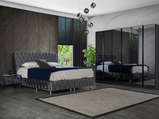 Nilüfer Schlafzimmer Set - Inklusive GRATIS-Matratze 1