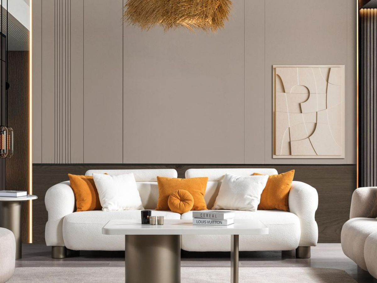 Violet 3-Sitzer Sofa
