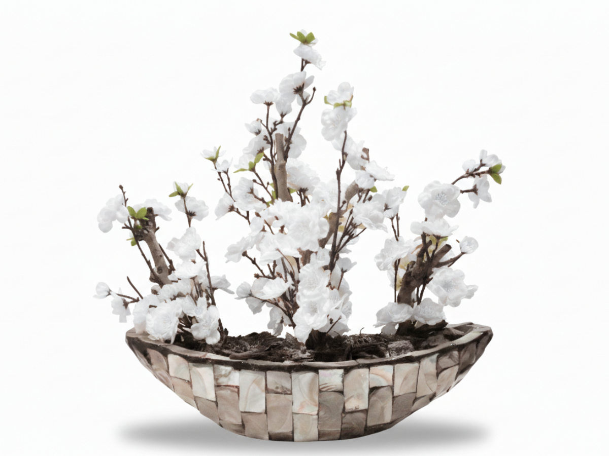 Frühlingsblume in Deko-Schale