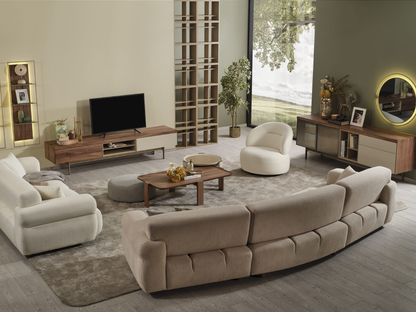 Puffy 5+3+1 Couchgarnitur