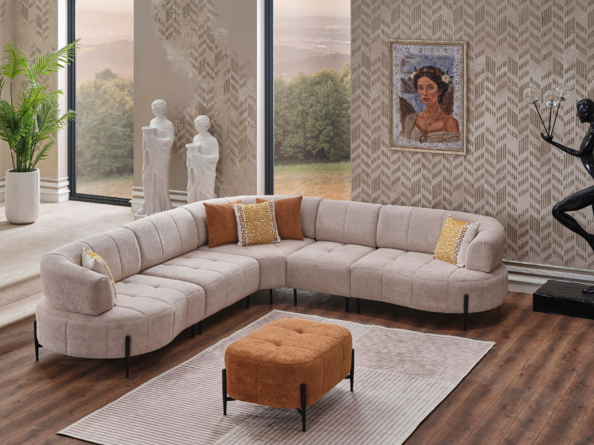 Santoni Eckcouchgarnitur