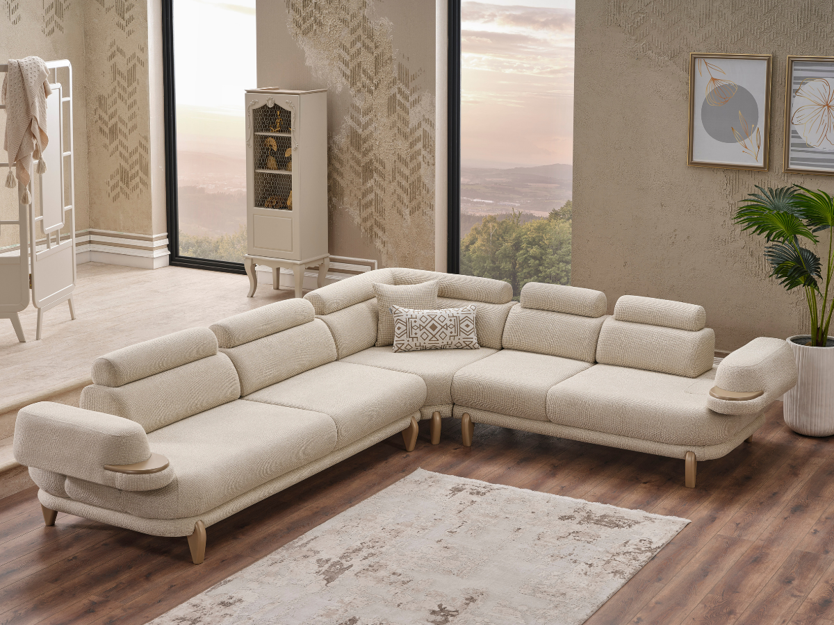 Armada Eckcouchgarnitur