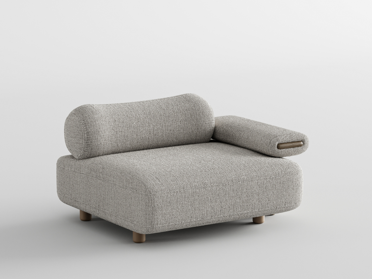 Viyana Modul mit Armlehne Rechts 120cm
