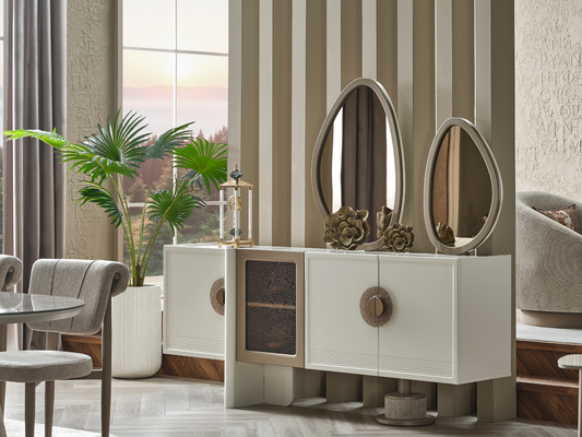 Prag Sideboard mit Spiegel