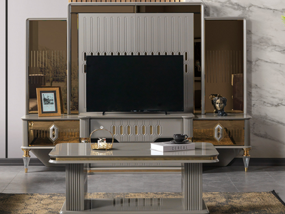 Yakut Anthrazit Esszimmer Set