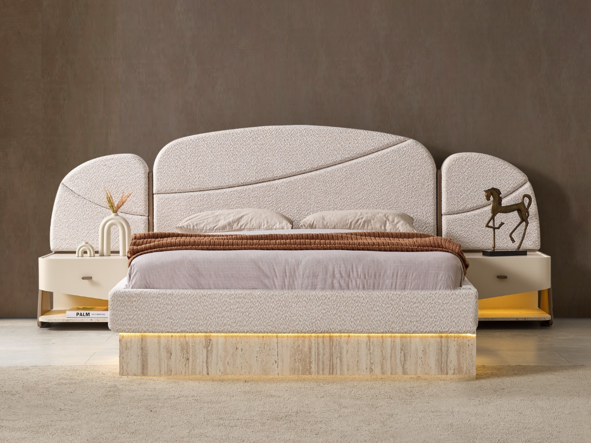Palermo Bett mit Bettkasten 180x200 cm
