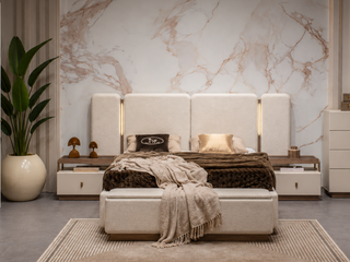 Como Bett mit Bettkasten 160x200 cm