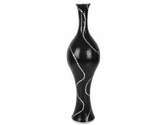 Steh Vase Groß Schwarz