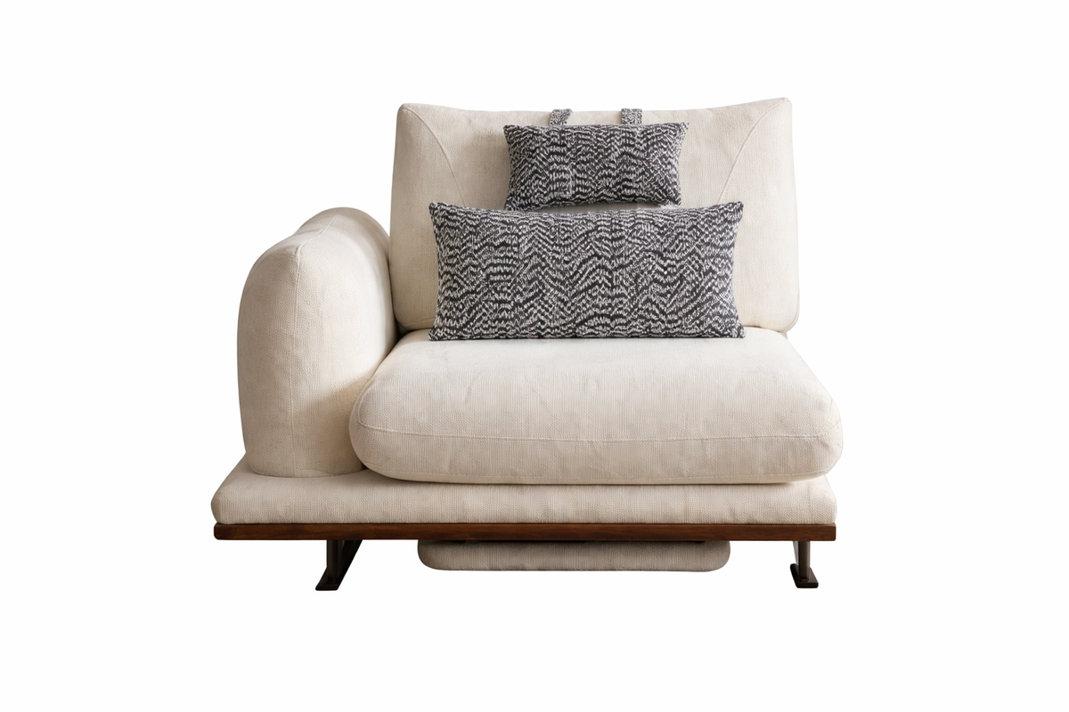 Stockholm Modul mit Armlehne – rechts 115x104