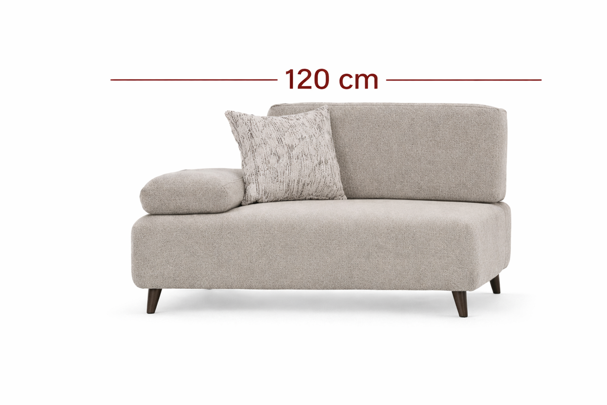 URSA Modul mit Armlehne Links - 120 cm