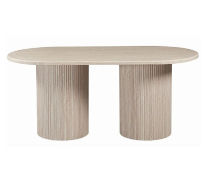 Flintstone Esstisch Oval