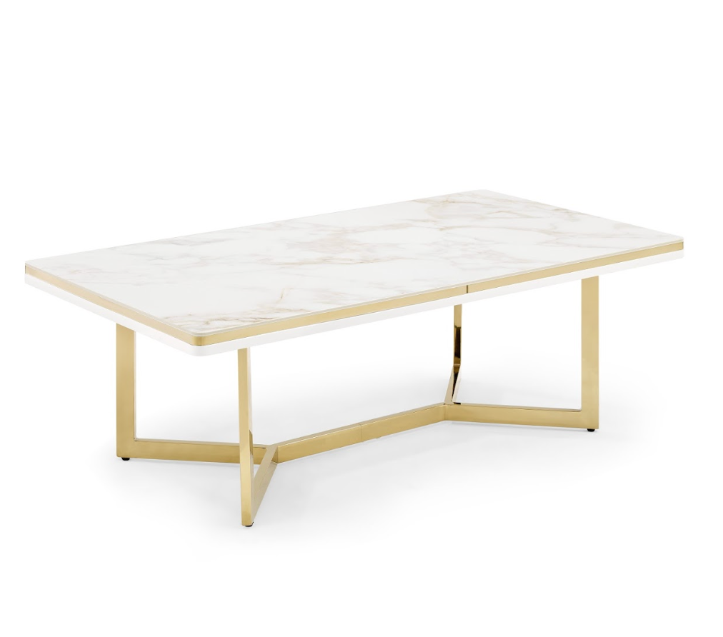 Senecax Couchtisch Gold