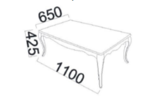 Perlino Couchtisch