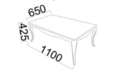 Perlino Couchtisch