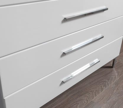 Wels Kleiderschrank 270cm Weiß/Weiß