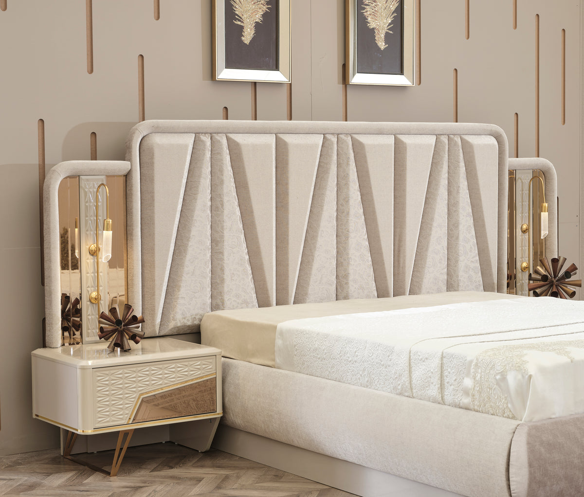Milano Bett mit Bettkasten