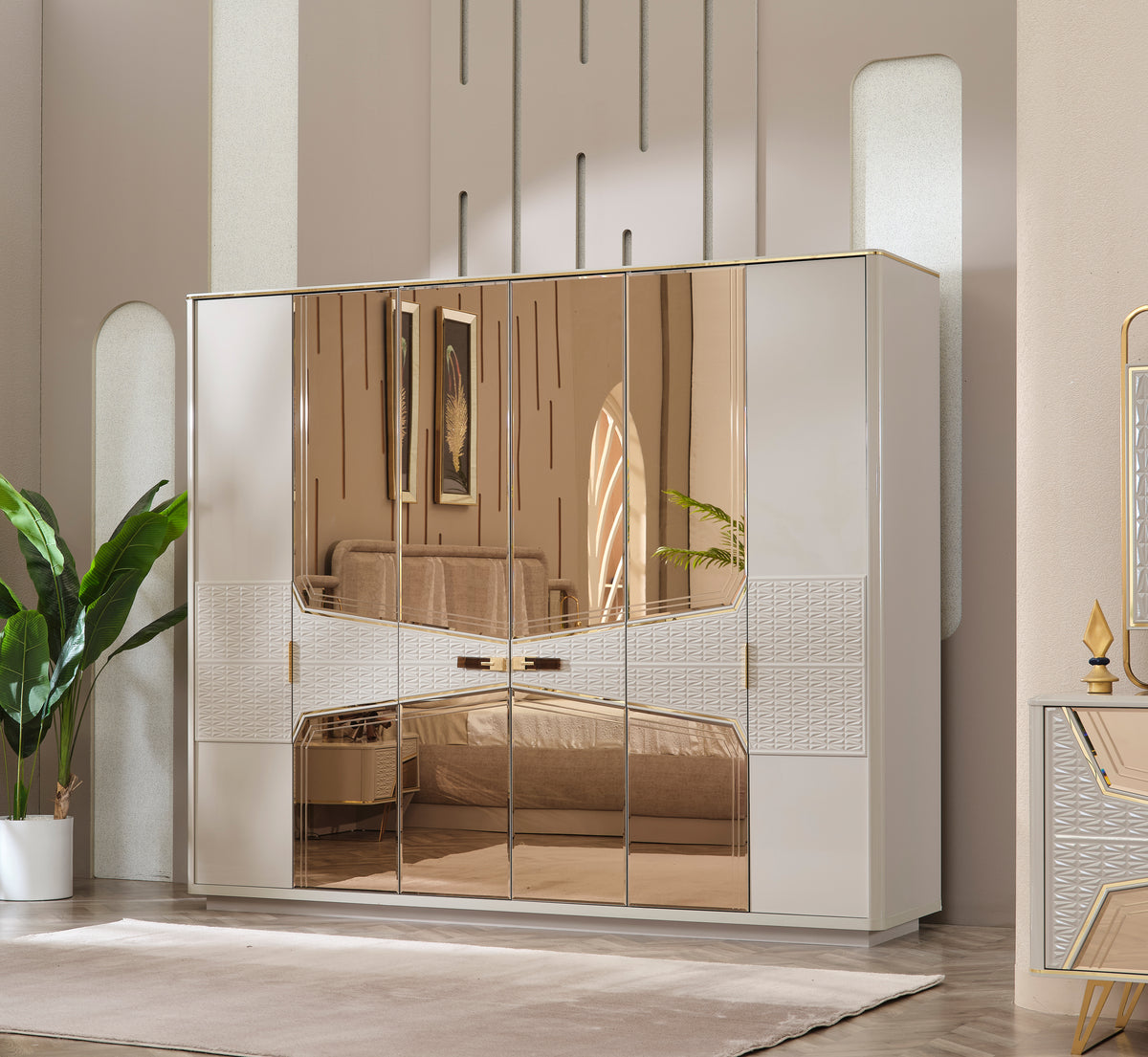 Milano Schlafzimmer Set 7
