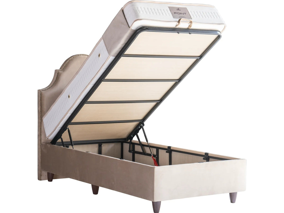 Kinderbett Mirace Jr – Elegantes Design & Orthopädische Matratze