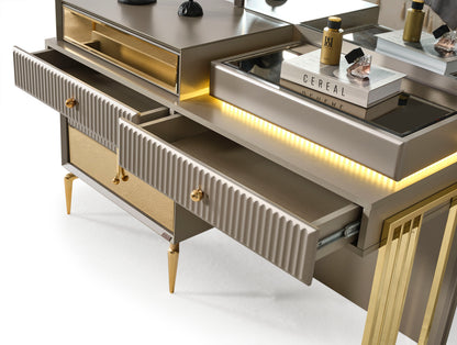 Lexus Schlafzimmer Set Grau 12