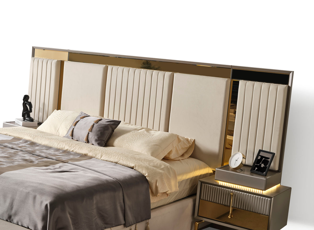 Lexus Schlafzimmer Set Grau 19