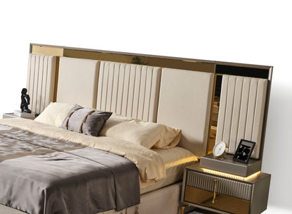 Lexus Schlafzimmer Set Grau 19