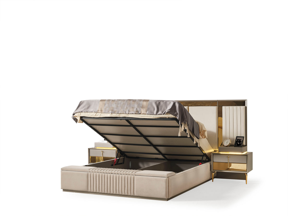 Lexus Schlafzimmer Set Grau 23