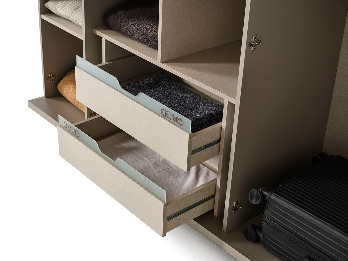Lexus Schlafzimmer Set Grau 25