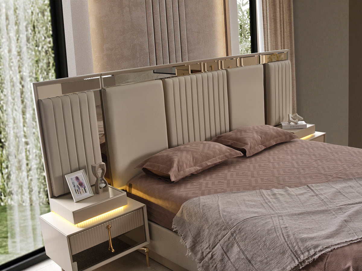Lexus Schlafzimmer Set Creme 5