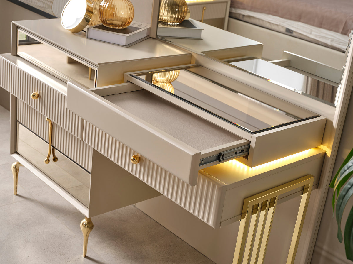Lexus Schlafzimmer Set Creme 7