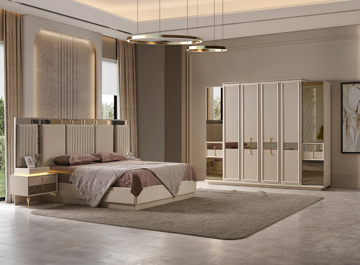 Lexus Schlafzimmer Set Creme 13