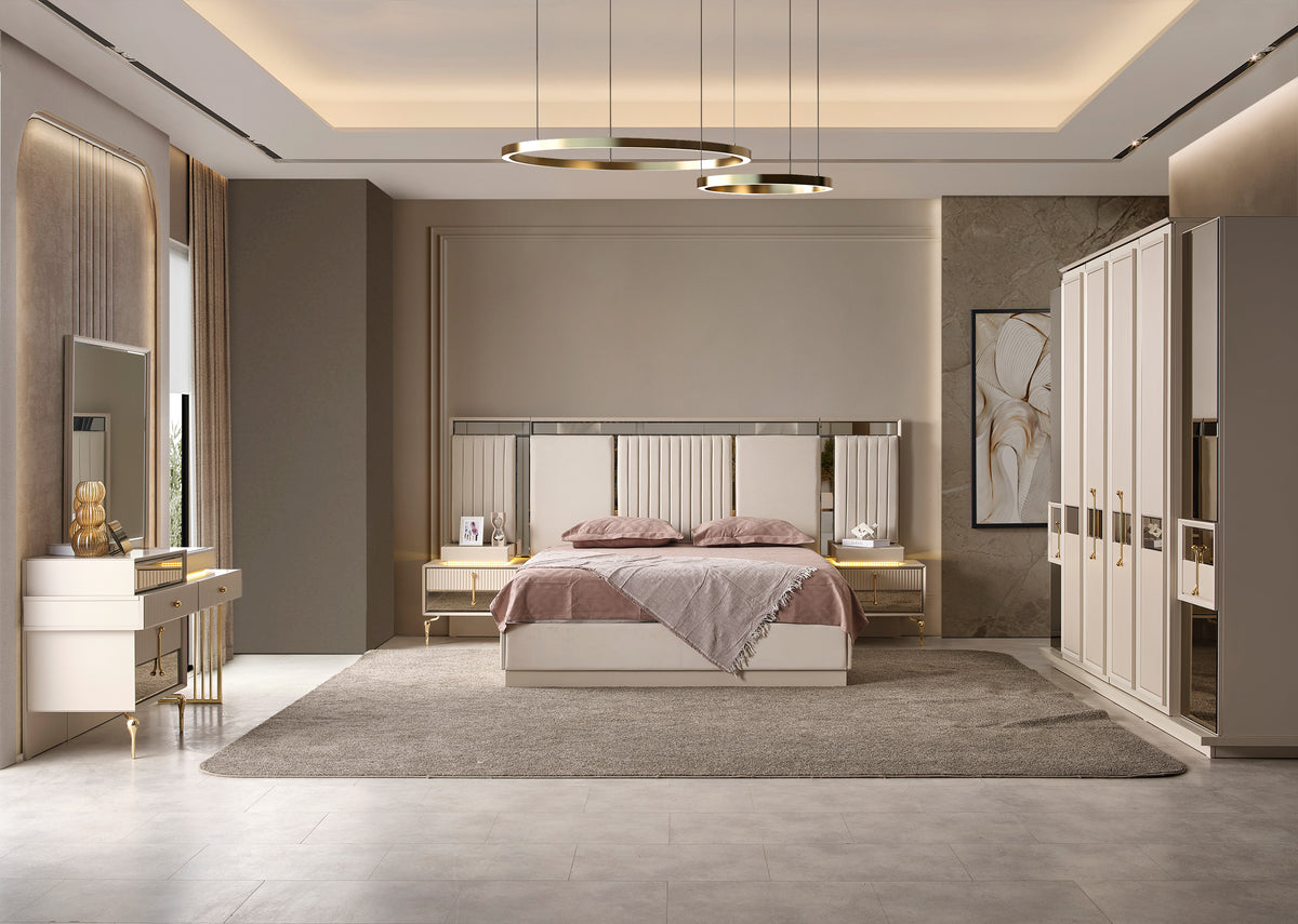 Lexus Schlafzimmer Set Creme 14