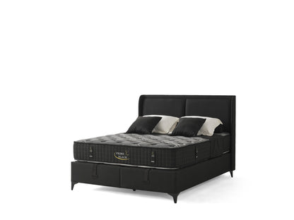 Black Prime Boxspringbett & Matratze – Ergonomischer Luxus (C 112)