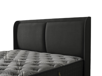 Black Prime Boxspringbett & Matratze – Ergonomischer Luxus (C 112)