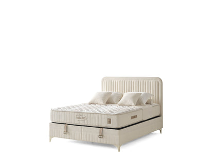 Valletta Boxspringbett & Matratze – Natürliche Eleganz (C 110)