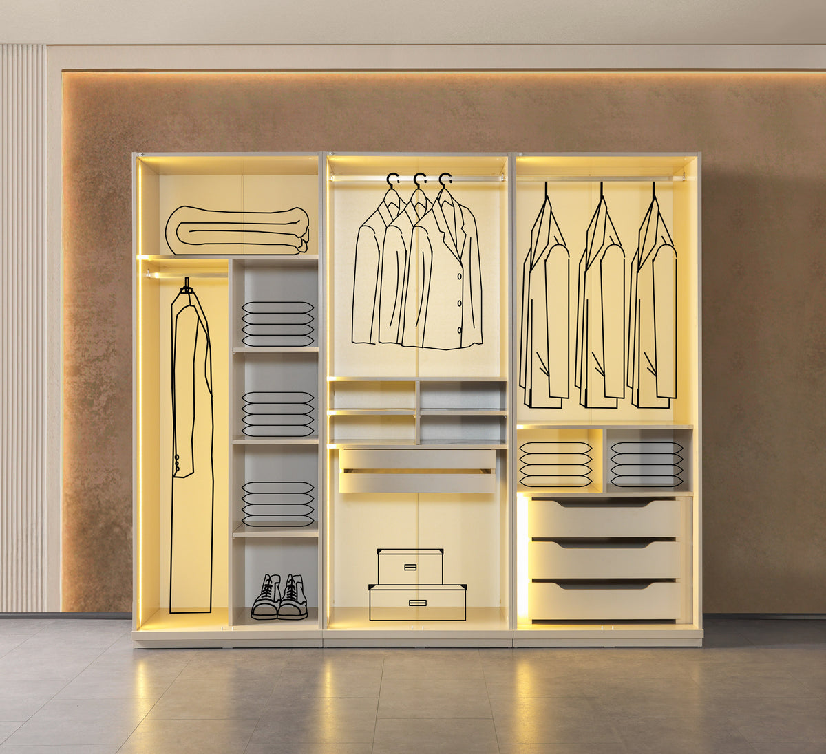 Nova Kleiderschrank