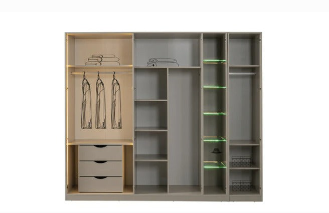 Nebel Kleiderschrank