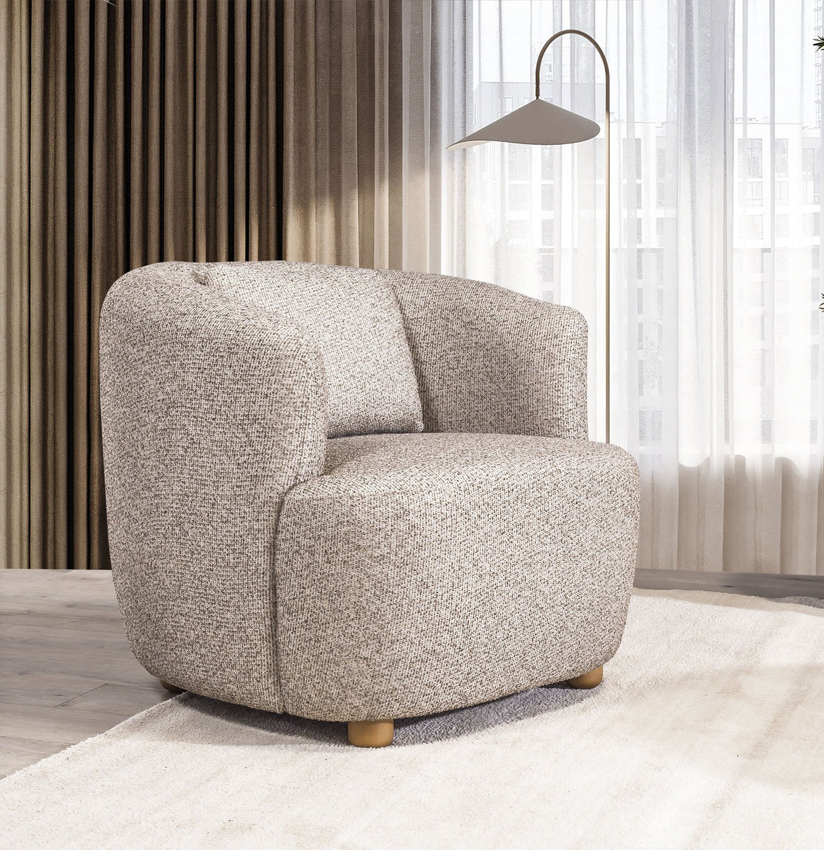 Panter Couchgarnitur, 3+3+1